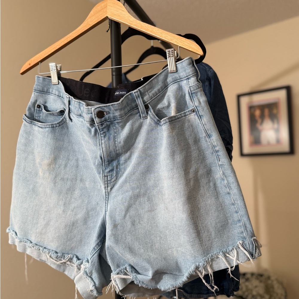 Calvin Klein Jeans Light Blue Women's Jean Shorts